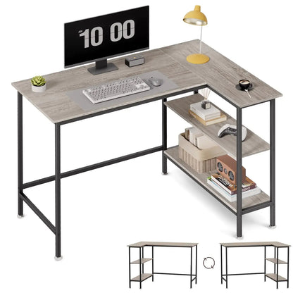 NeoDeskPro™ 47" Reversible L-Shaped Computer Desk Az én boltom